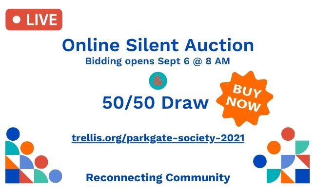 50/50 Tickets on Sale Now & Silent Auction Site is Live!