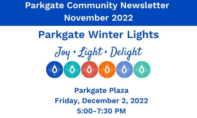 November 2022 Community Newsletter