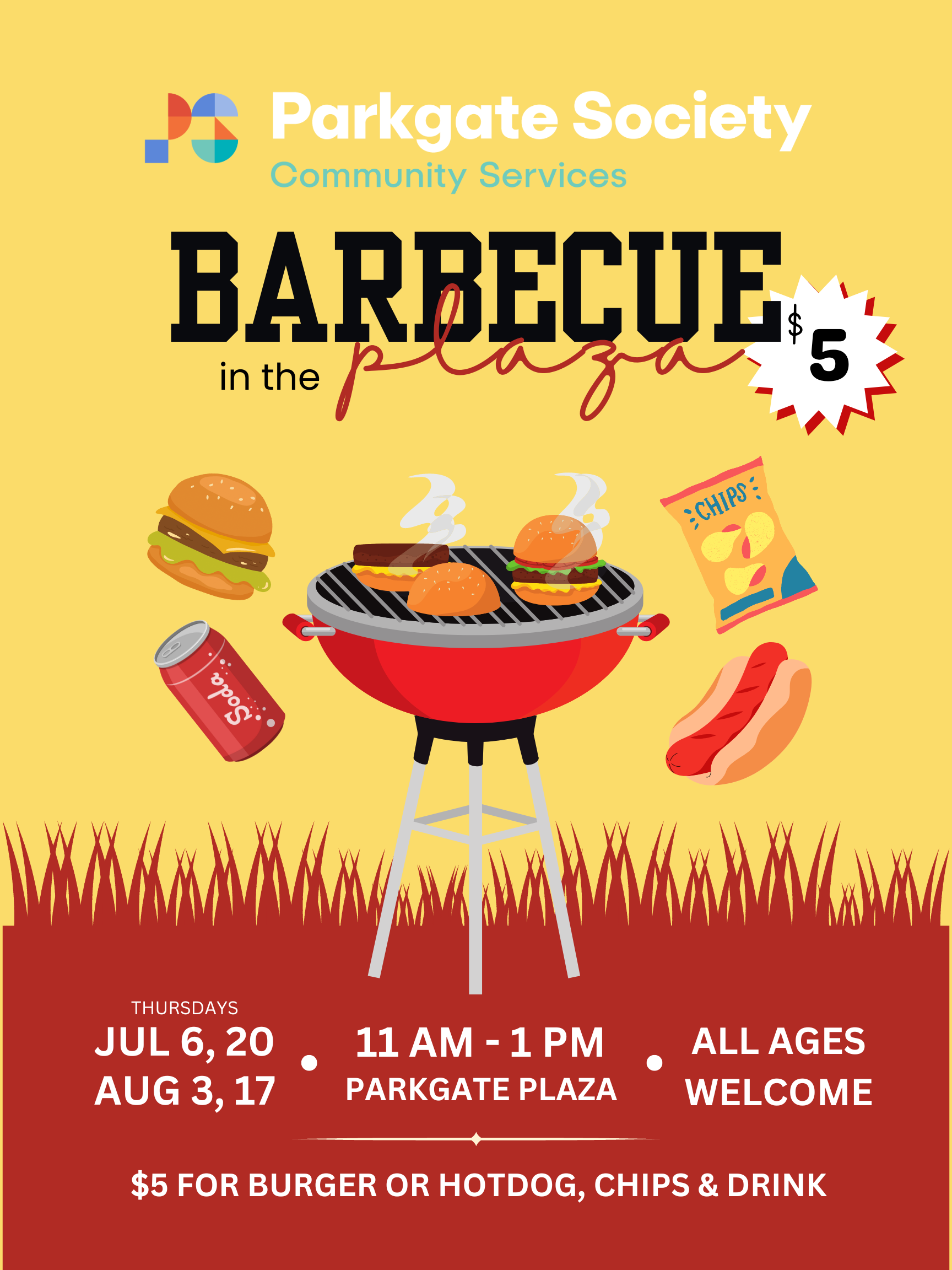 Summer 2023 Bbq Poster Parkgate Society