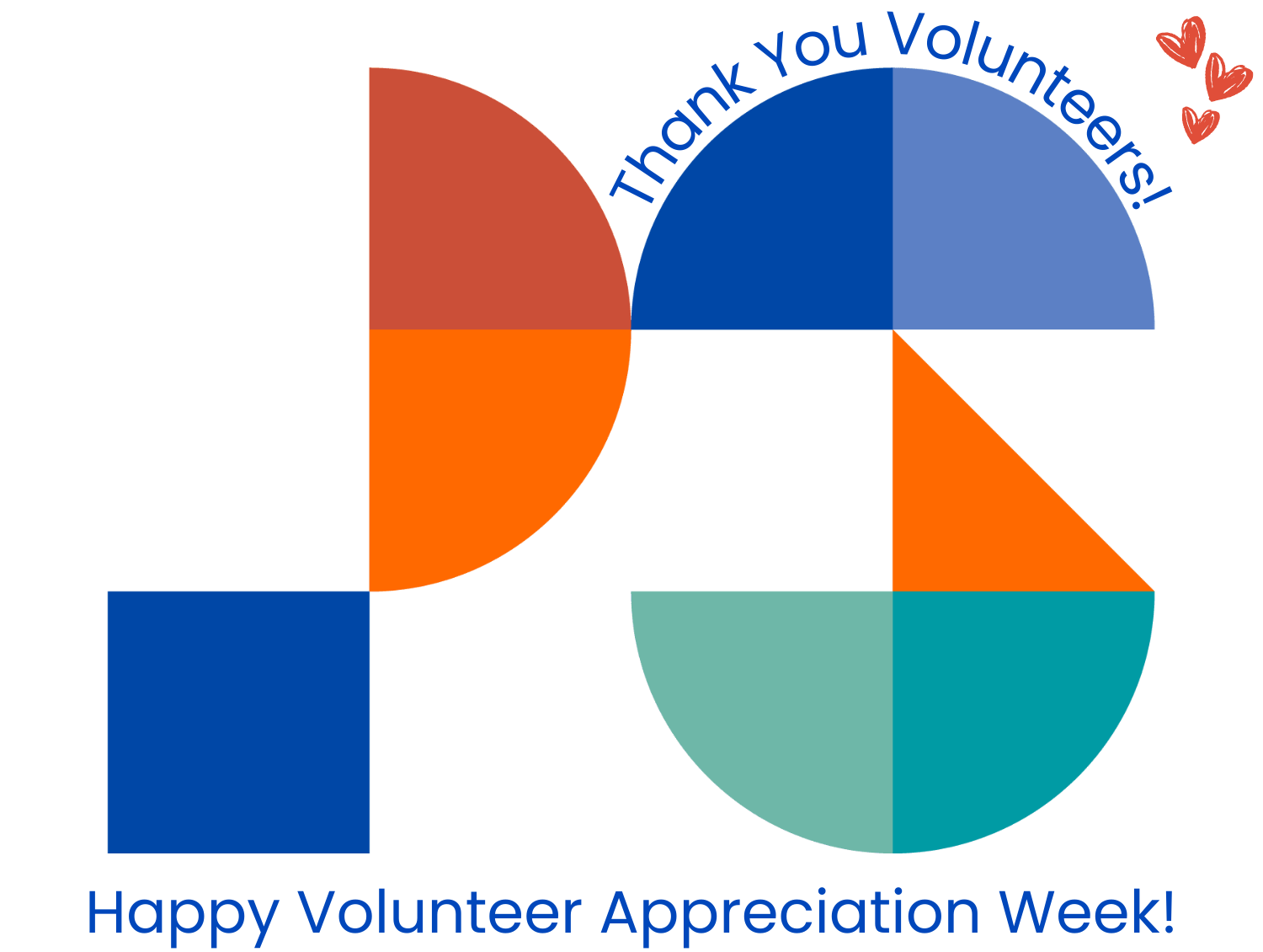 Volunteer Appreciation Parkgate Logo, Volunteer Appreciation Week. Thank you to our volunteers.